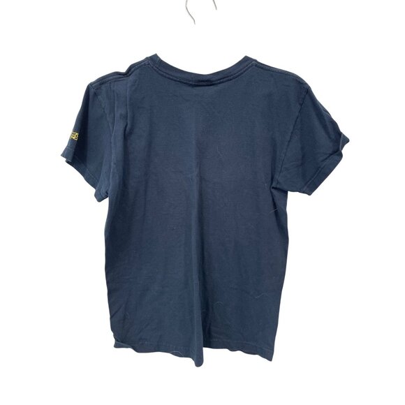 Fox Racing Short Sleeve Graphic Tee Size Medium Crewneck Blue Cotton Basic - Picture 2 of 6